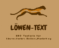 Löwen-Text - SEO-Texterin Tamara Niebler