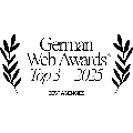 3. Platz - German Web Awards 2025