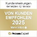 VON KUNDEN EMPFOHLEN 2025