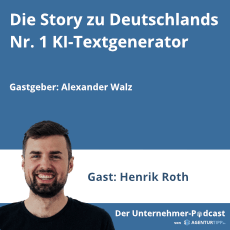 Die Story zu Deutschlands Nr. 1 KI-Textgenerator