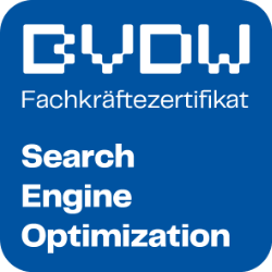 BVDW SEO-Fachkräftezertifikat